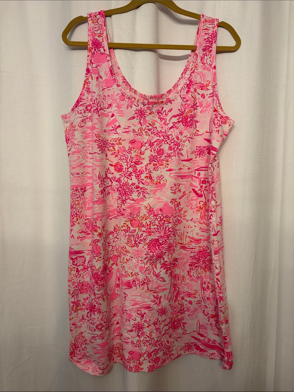 Lilly Pulitzer Pink Floral Mini Dress